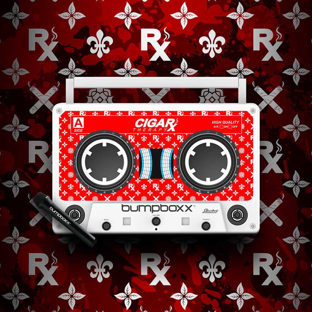 CIGARx REMIXX ID w/ Red & White Rx Pattern Bumpboxx