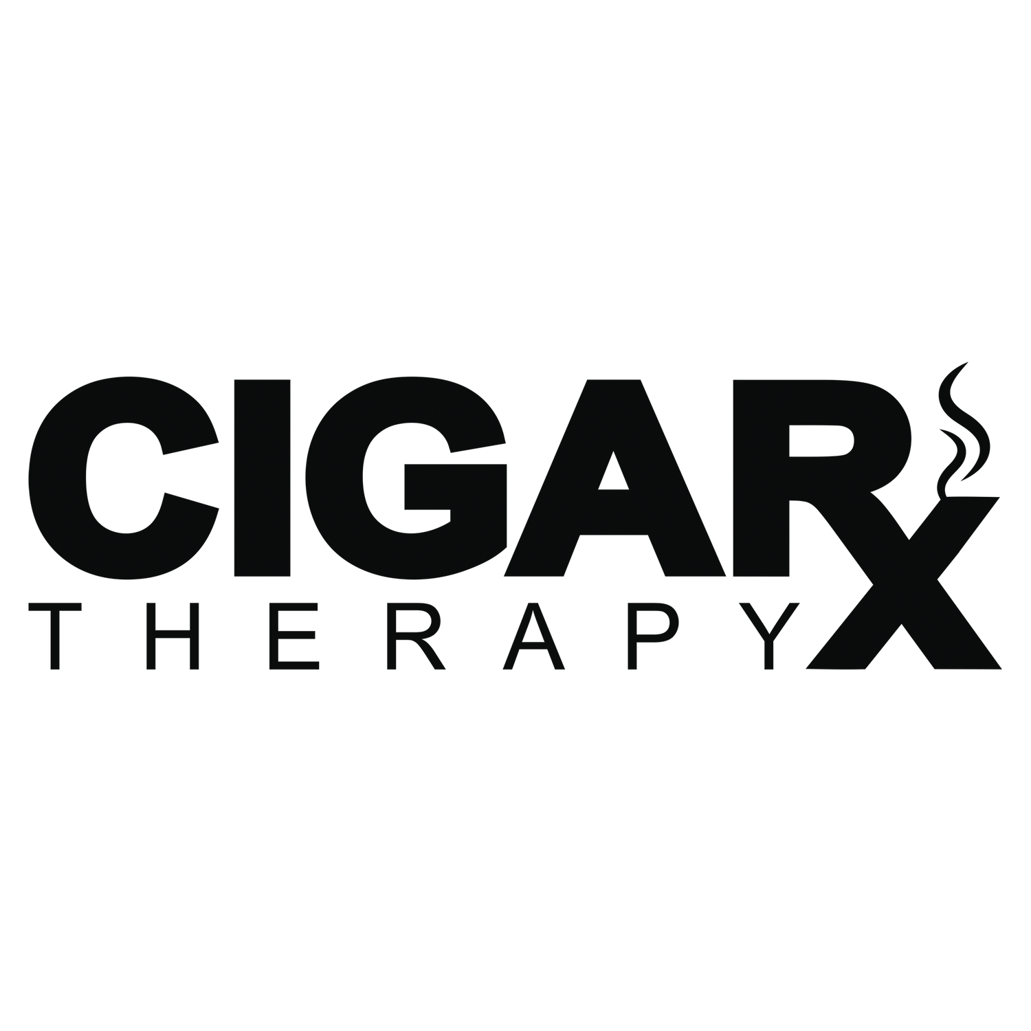 CIGARx Therapy Blackout Logo