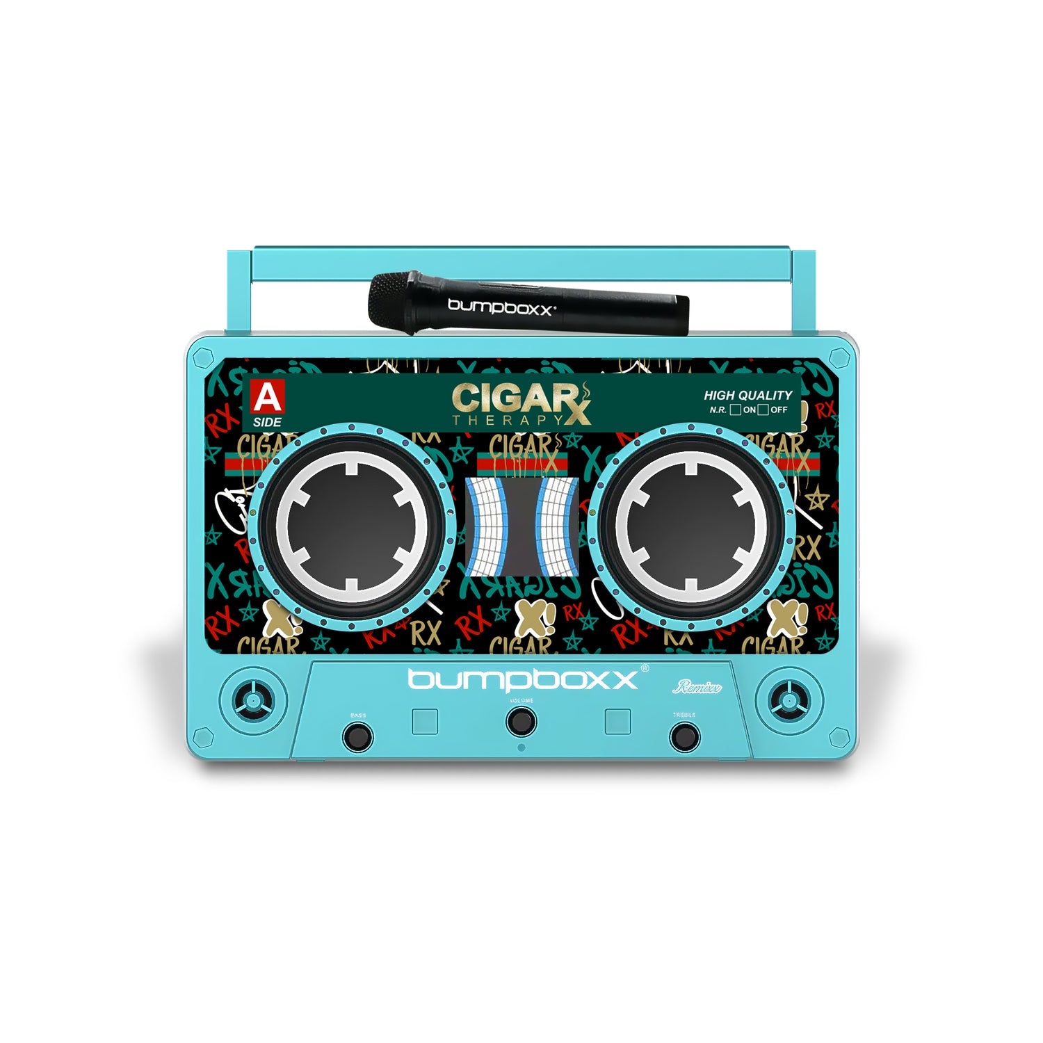 CIGARx REMIXX ID w/ Graffiti Rx Pattern Bumpboxx