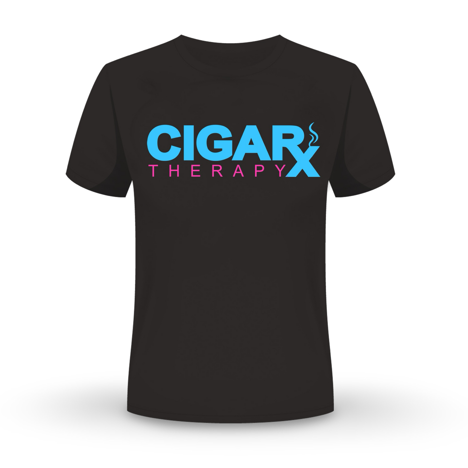 CIGARx MIAMI Black Crew Neck T-Shirt