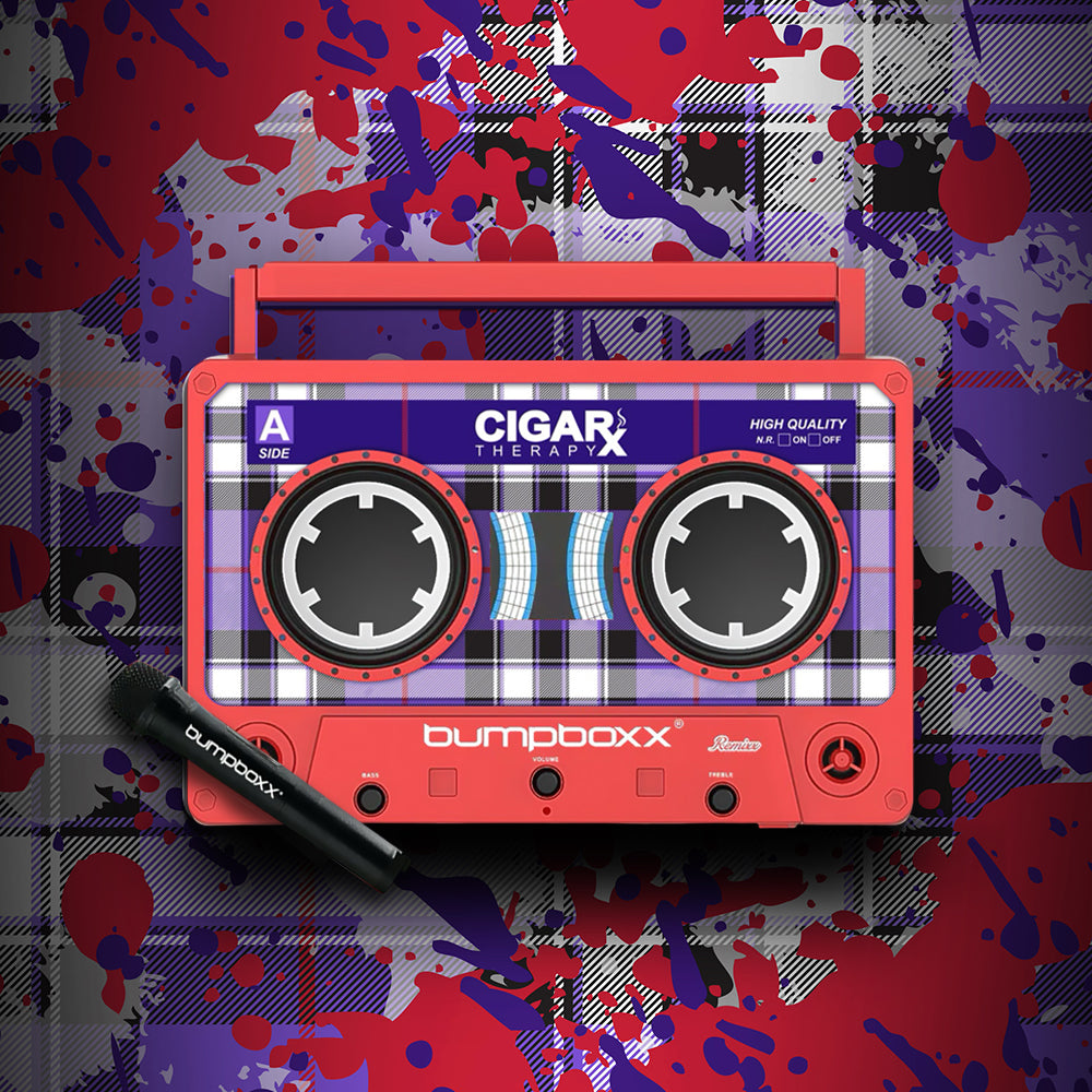 CIGARx REMIXX ID w/ Black & White & Purple Pattern Bumpboxx