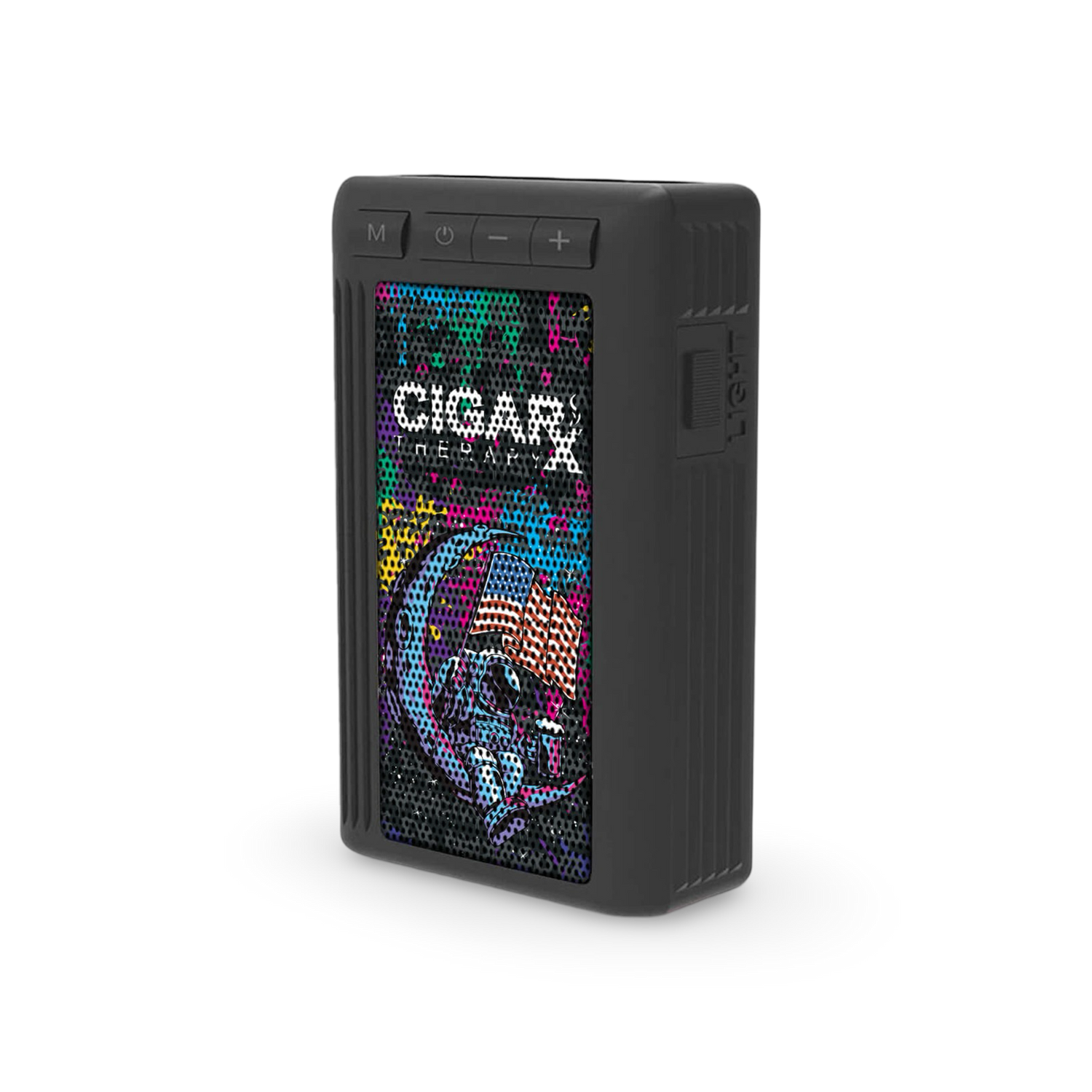 CIGARx Retro Pager Moon Tag BT Bumpboxx Angled