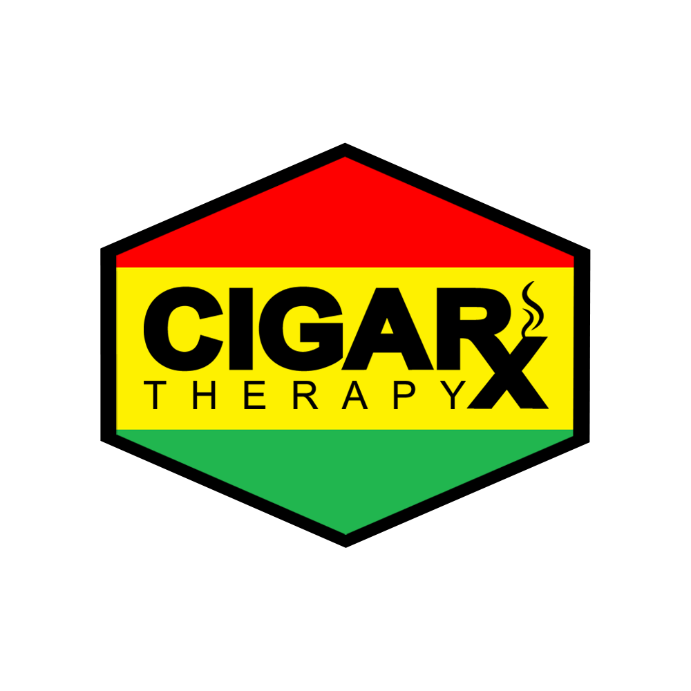 CIGARx Therapy Reggae Rasta Red Yellow Green PVC Patch