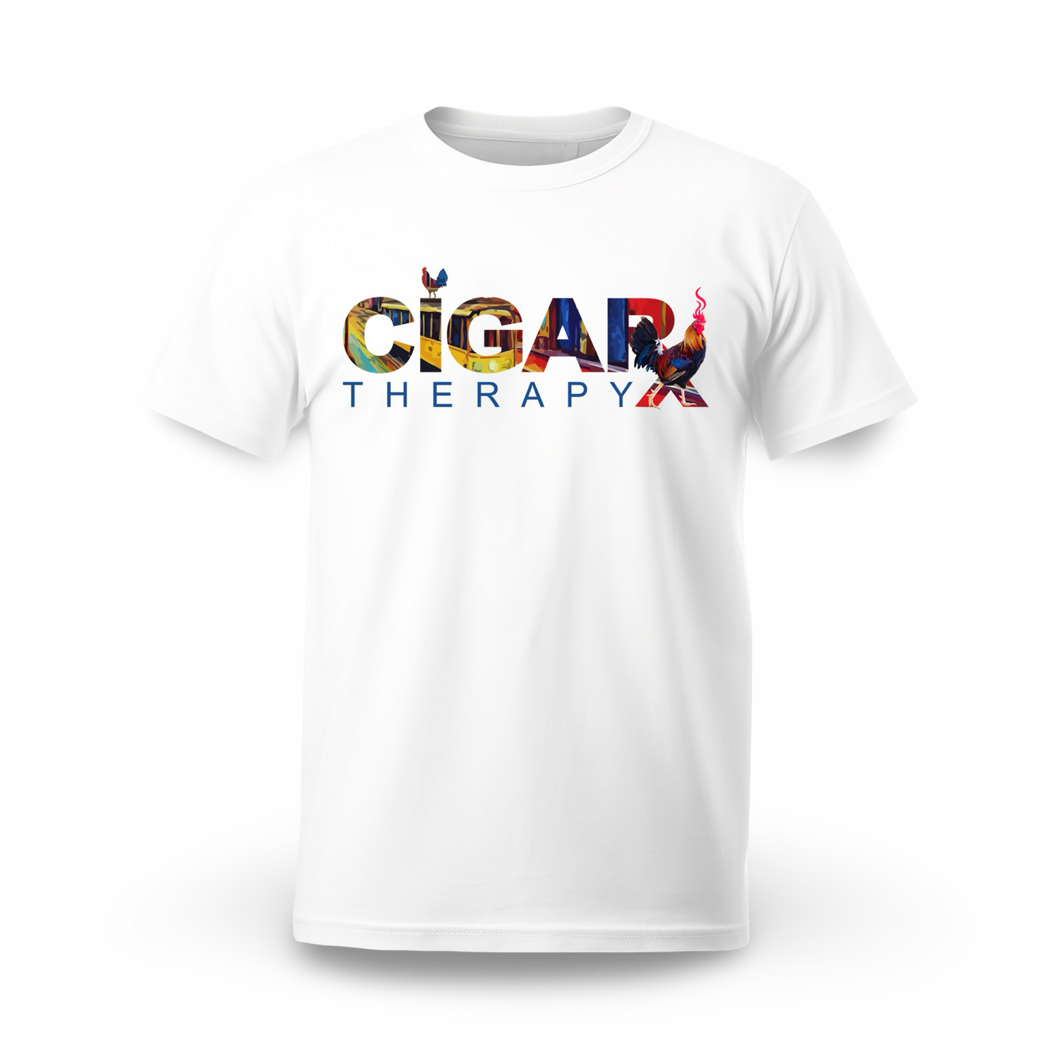 CIGARx Ybor City Festival Crew Neck T-Shirt Front