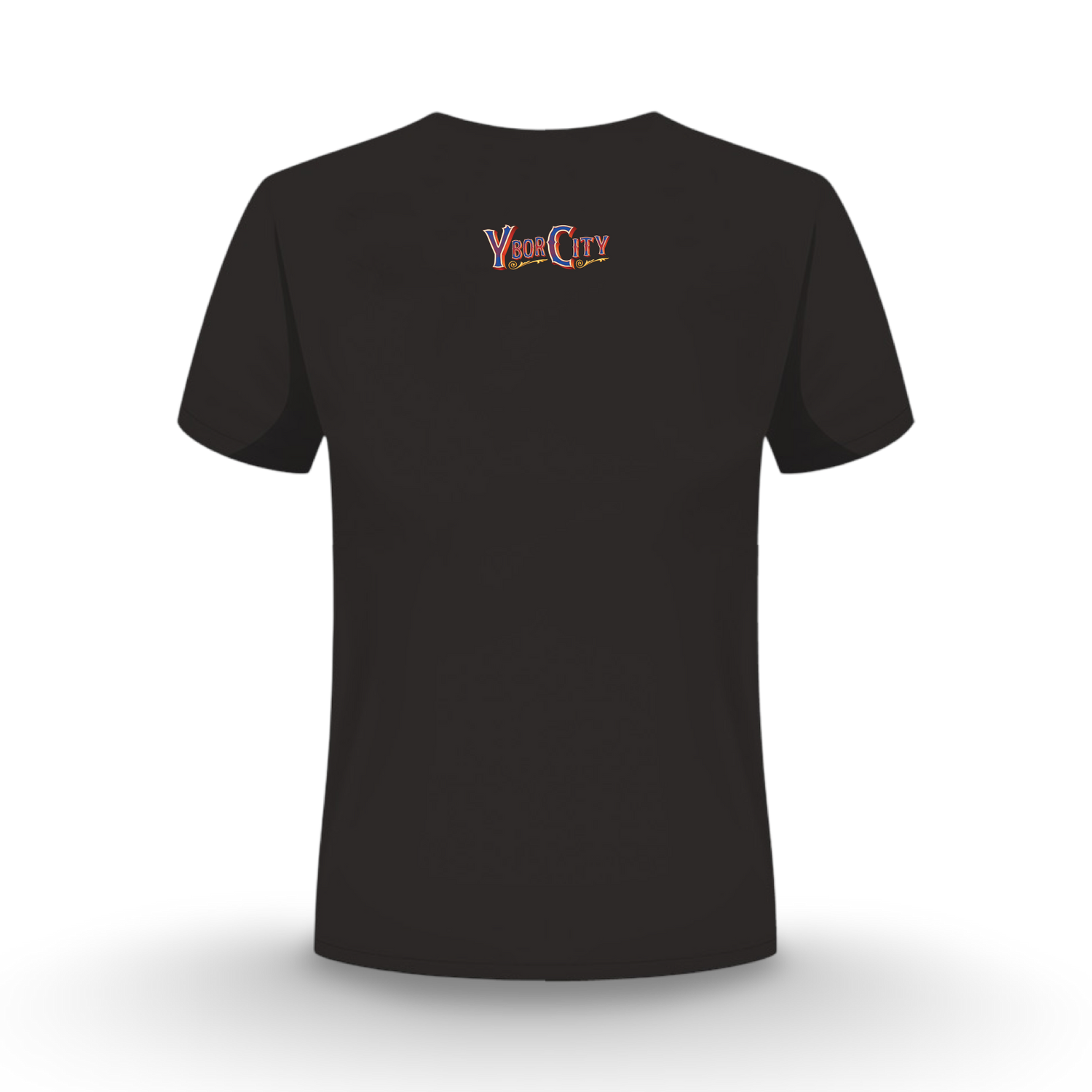 CIGARx Black Ybor City Festival Crew Neck T-Shirt Back