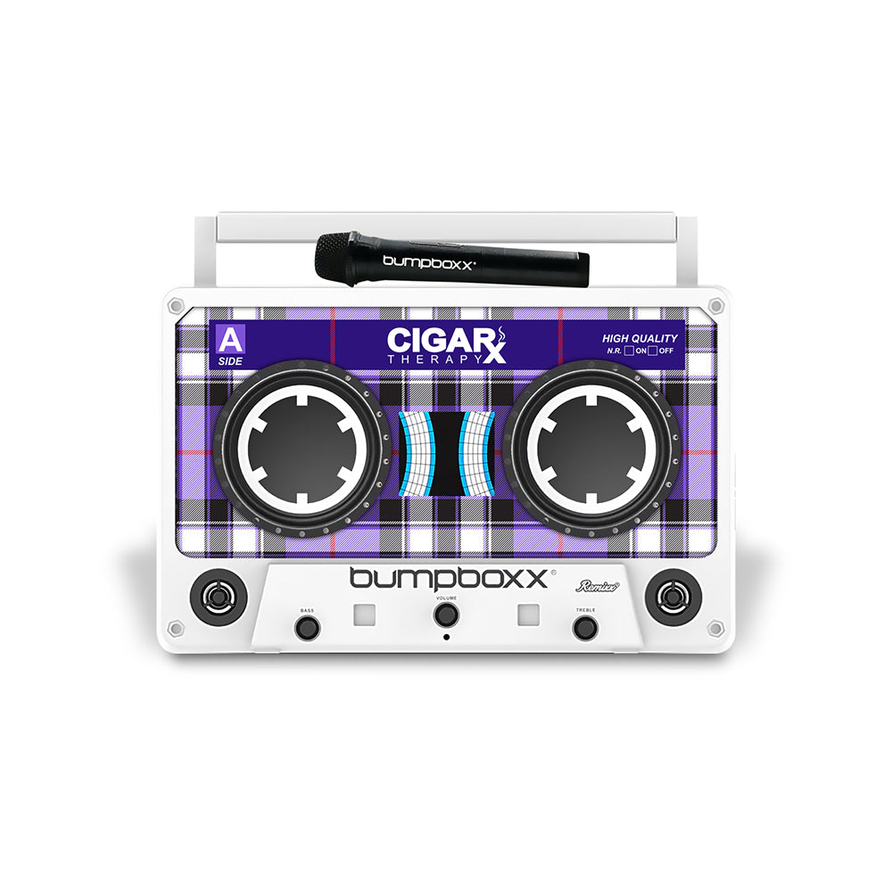 CIGARx REMIXX ID w/ Black & White & Purple Pattern Bumpboxx