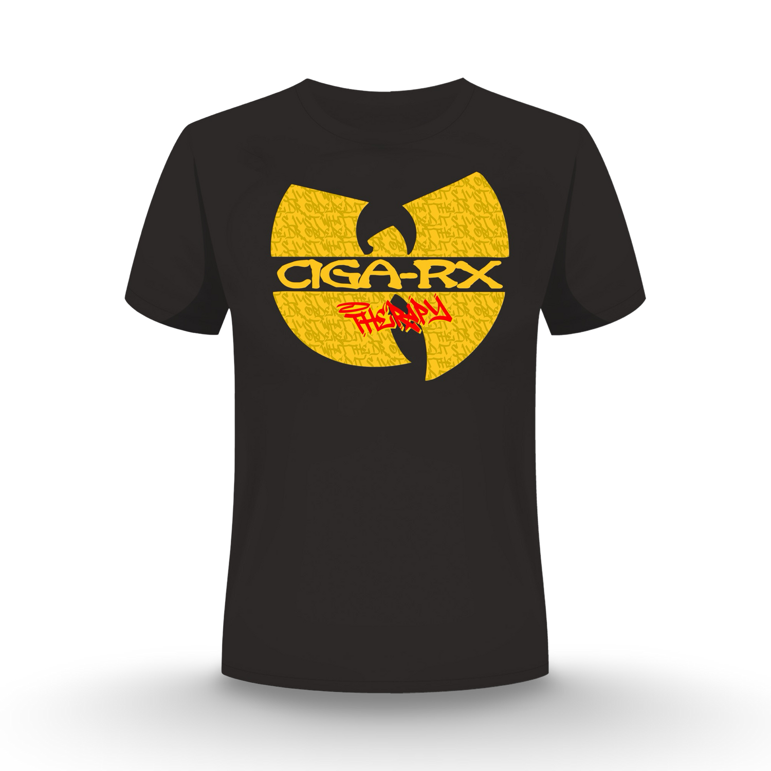 CIGARx Therapy CIGA-RX Clan Crew Neck T-Shirt