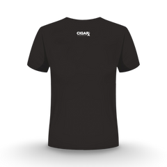 CIGARx Black #F%@K GUAYABERAS Crew Neck T-Shirt Back
