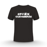 CIGARx Black #F%@K GUAYABERAS Crew Neck T-Shirt