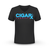 CIGARx MIAMI Black V-Neck T-Shirt