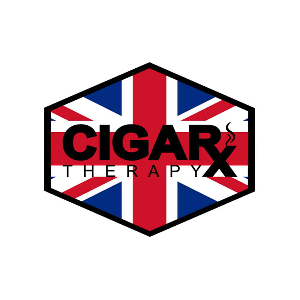 Black Flat Trucker with Union Jack Flag Patch
