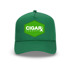 Green Curved Trucker with Green Classic Patch