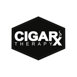 CIGARx Therapy White on Black PVC Patch